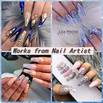 AB Crystal Rhinestones Set for Stunning Nail Art