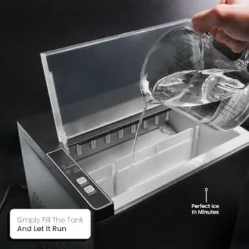Portable Ice Maker - Instant Ice Maker for Home and Outdoors