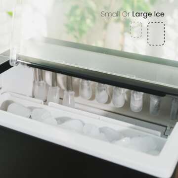 Portable Ice Maker - Instant Ice Maker for Home and Outdoors