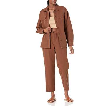 The Drop Women's Demi Loose Fit Shirt Jacket