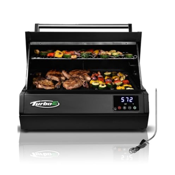 Turbo E Outdoor Electric Grill - Smart 1700W BBQ