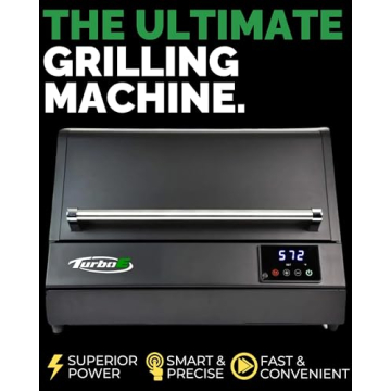 Turbo E Outdoor Electric Grill - Smart 1700W BBQ