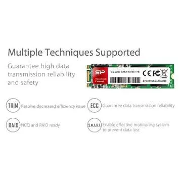 Silicon Power 1TB A55 M.2 SATA SSD | Fast Internal Storage