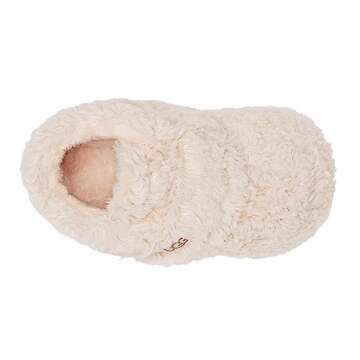 UGG Unisex-Baby Bixbee Boot, Natural Curly Faux Fur, 02/03
