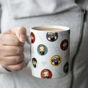 Harry Potter Chibi Mug, 11oz - Perfect Gift for Fans