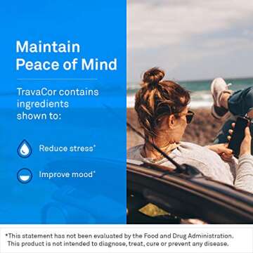 NeuroScience Mood Support Supplement - TravaCor - L Theanine Supplement with 5-HTP & More to Help Soothe Stress, Encourage Calm Sleep & Aid Healthy GABA Activity (120 Capsules)