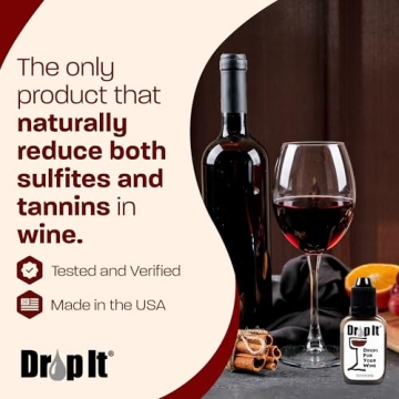 Drop It Wine Drops 2 Pack Reduces Allergies & Sulfites