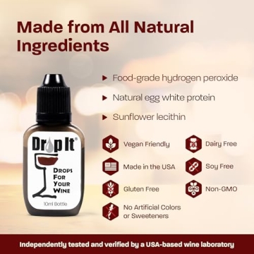Drop It Wine Drops 2 Pack Reduces Allergies & Sulfites