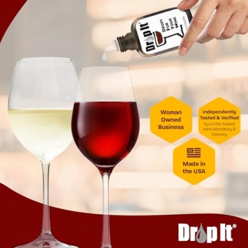 Drop It Wine Drops 2 Pack Reduces Allergies & Sulfites