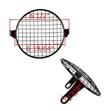 Astra Depot 6.5" CREE LED Motorcycle Headlight & Grill