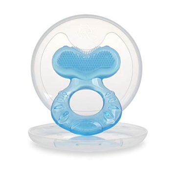 Nuby Teethe-eez Silicone Teether with Case for Infants