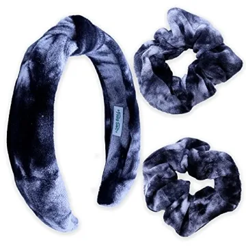 FROG SAC Spa Headband for Washing Face - Trendy Tie Dye Hair Accessories