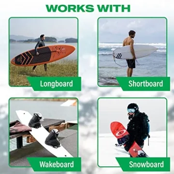 COR Surf Bamboo Wall Rack for Longboards and Shortboards