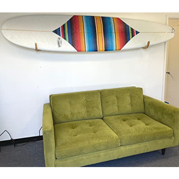 COR Surf Bamboo Wall Rack for Longboards and Shortboards