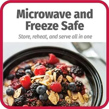 GoodCook Meal Prep Bowl Set - Microwave & Dishwasher Safe Containers