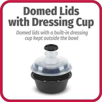 GoodCook Meal Prep Bowl Set - Microwave & Dishwasher Safe Containers