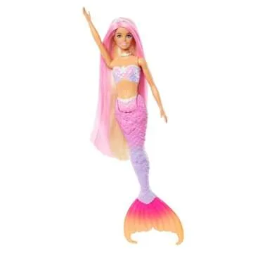 Barbie Malibu Mermaid Doll with Color-Changing Features