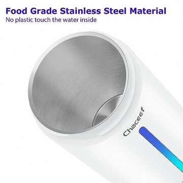 CHACEEF Travel Electric Kettle - Compact & BPA-Free