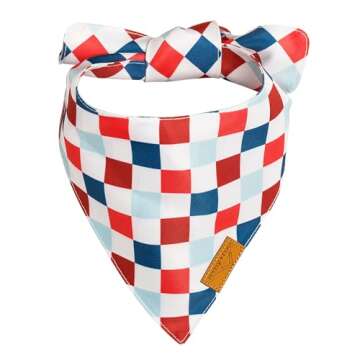 Remy+Roo Adjustable Summer Dog Bandanas 2 Pack