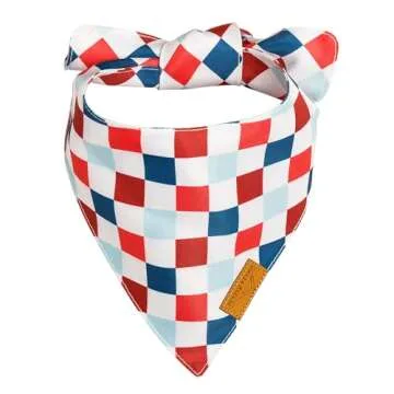 Remy+Roo Adjustable Summer Dog Bandanas 2 Pack