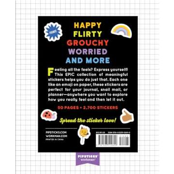 So. Many. Feelings Stickers.: 2,700 Stickers for Every Mood (So. Many. Stickers.)