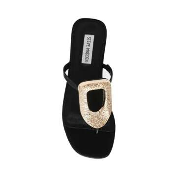 Steve Madden Women's Melo Flip-Flop Comfort and Style