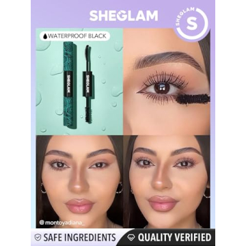 SHEGLAM Waterproof Mascara for Volume & Length