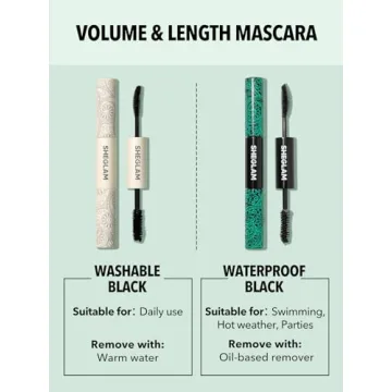 SHEGLAM Waterproof Mascara for Volume & Length