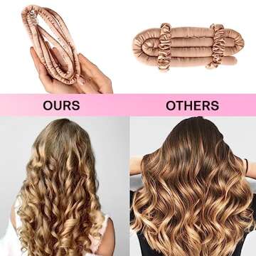 Lanzhire Heatless Curling Rod Headband for Gorgeous Curls