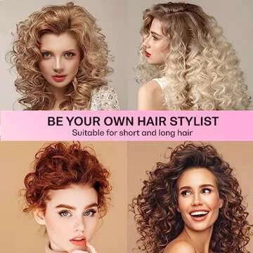 Lanzhire Heatless Curling Rod Headband for Gorgeous Curls