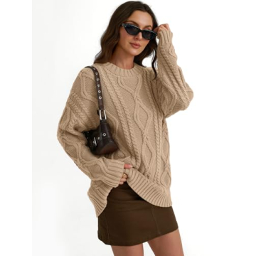 Trendy Queen Oversized Fall Sweater for Women 2025