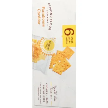 Simple Mills Gluten-Free Almond Flour Crackers Healthy Snack