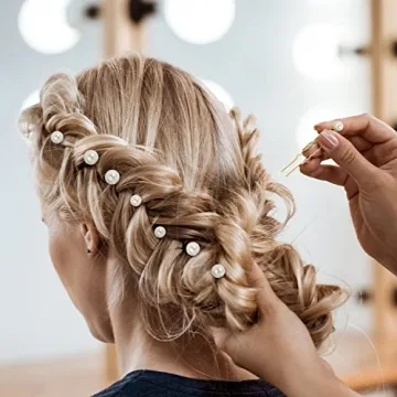 BESARME Pearl Hair Pins - Elegant 36 Pcs Set