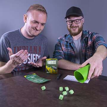 Brybelly Farkle: The Family Dice Game | Fun Dice Game for Game Nights | 1 Cup & Dice | 1 Player Game Only