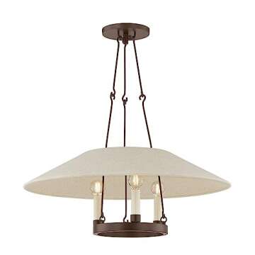 Troy Lighting Archive - 3 Light Chandelier-10 Inches Tall and 25 Inches Wide-Bronze Finish