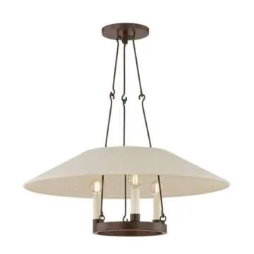 Troy Lighting Archive - 3 Light Chandelier-10 Inches Tall and 25 Inches Wide-Bronze Finish