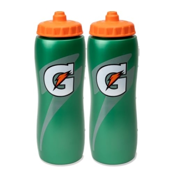 Gatorade 32 Oz Squeeze Sports Bottle Pack of 2