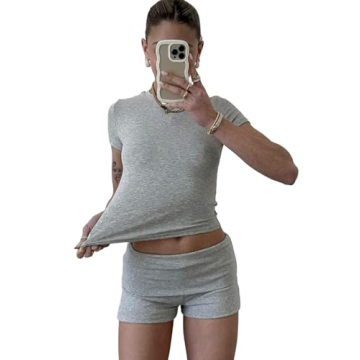 Chic Casual Two Piece Lounge Set for Women - ZFLM