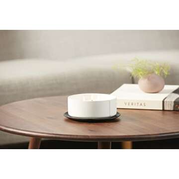 Chesapeake Bay Candle PT42073 Candle, Multi-Wick Ceramic, Sheer Jasmine, Home Décor