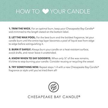 Chesapeake Bay Candle PT42073 Candle, Multi-Wick Ceramic, Sheer Jasmine, Home Décor