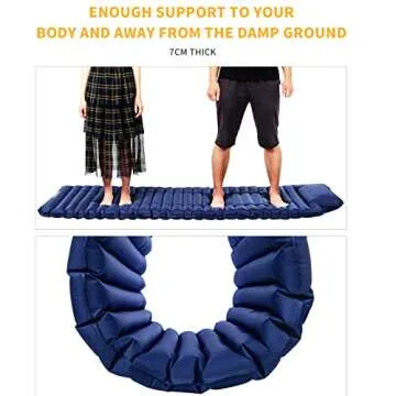 KingCamp Sleeping Pad with Built-in Pump and Pillow