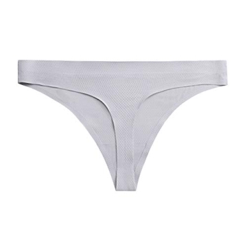 Voenxe Seamless Women Thongs Invisible Breathable Comfortable