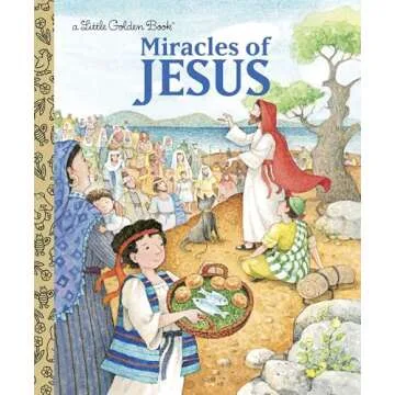Miracles of Jesus (Little Golden Book) - A Precious Faith Journey for Kids
