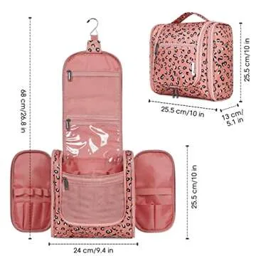 Stylish Large Hanging Toiletry Bag for Travel Essentials