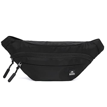 Large Waterproof Fanny Pack for Men Women with Adjustable Strap