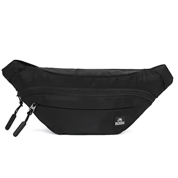 Large Waterproof Fanny Pack for Men Women with Adjustable Strap