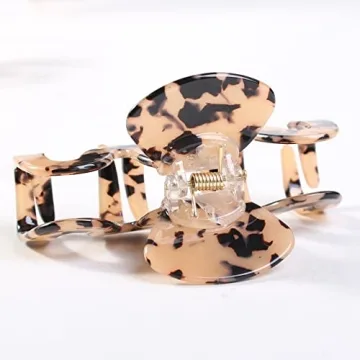 Jayongnee Iridescent Large Hair Clips - Stylish and Functional