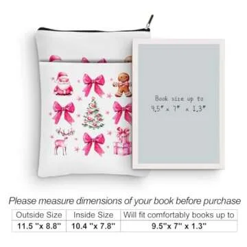 Book Sleeve for Readers Stylish Protection Gift