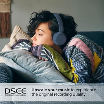 Sony WH-CH520 Wireless Bluetooth Headphones with 50 Hours Battery Life