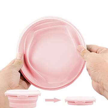 Magicorange Collapsible Bowl Set - Silicone Food Containers